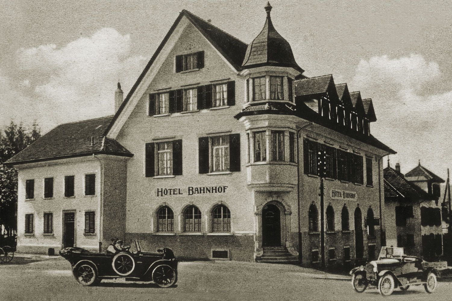 Hotel Bahnhof Dübendorf — historische Aufnahme